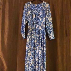 Blue vintage dress